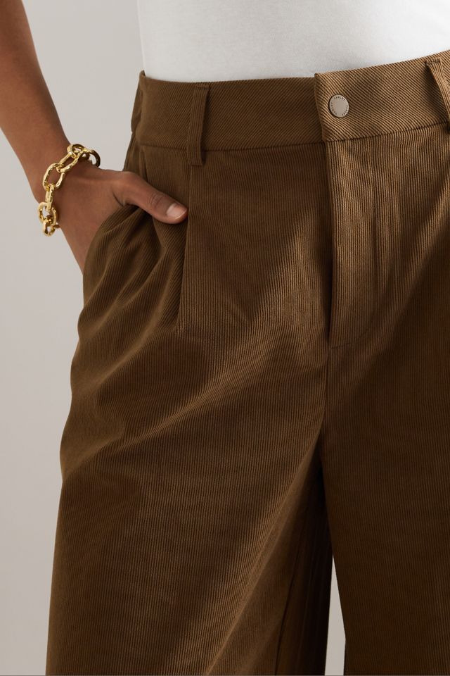 Varley Rocio Corduroy Wide-Leg Trousers #3
