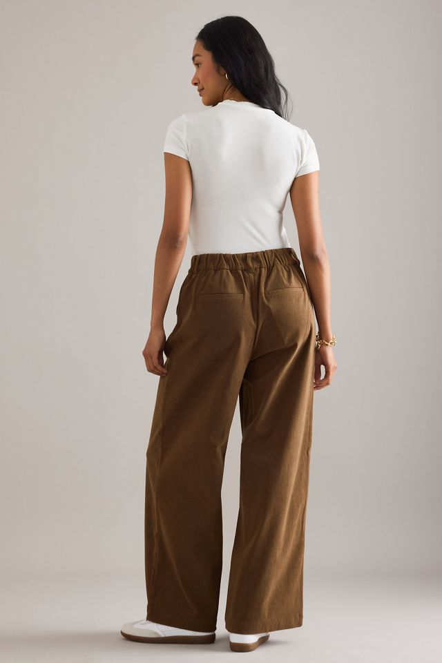 Varley Rocio Corduroy Wide-Leg Trousers #1