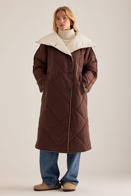 Varley Annalise Reversible  Wrap Coat