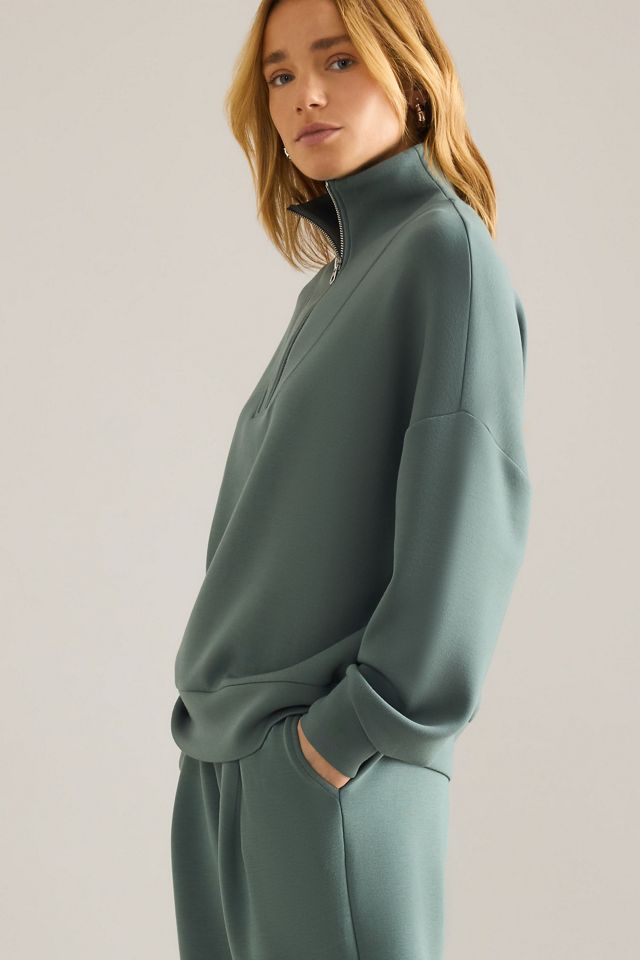 Felpa con mezza zip Varley Hawley #5