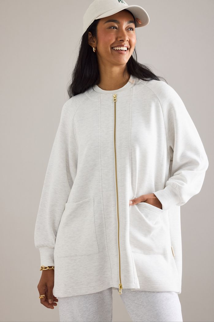 Varley Augusta Zip-Through Sweatshirt