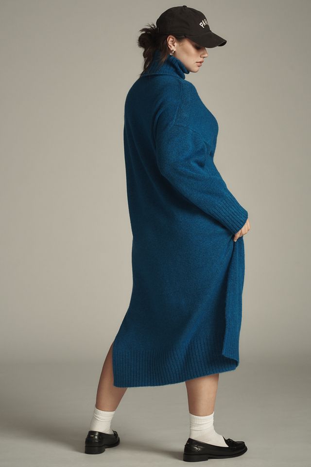 Daily Practice Karigan Midi Sweater Dress: Turtleneck Edition #7
