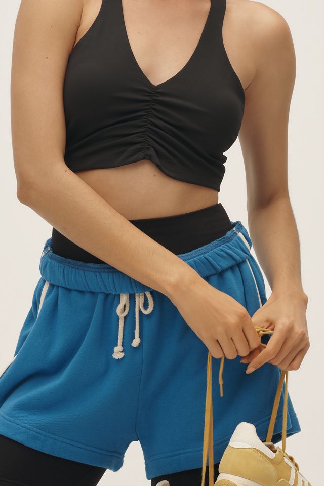 Daily Practice Ruched Crop Tank Top #1