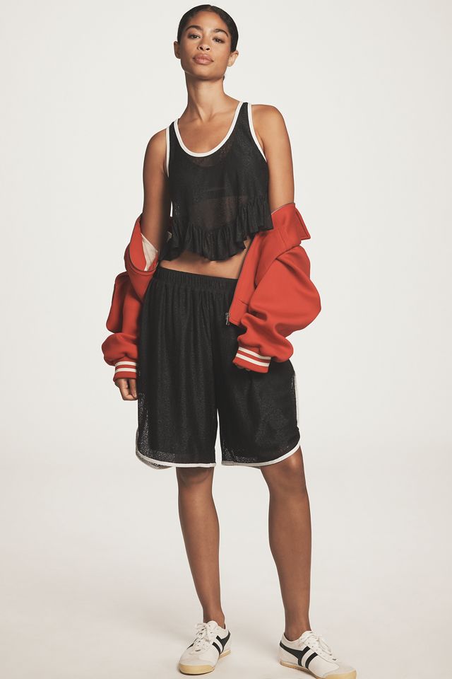 Daily Practice Lace Track Shorts #1