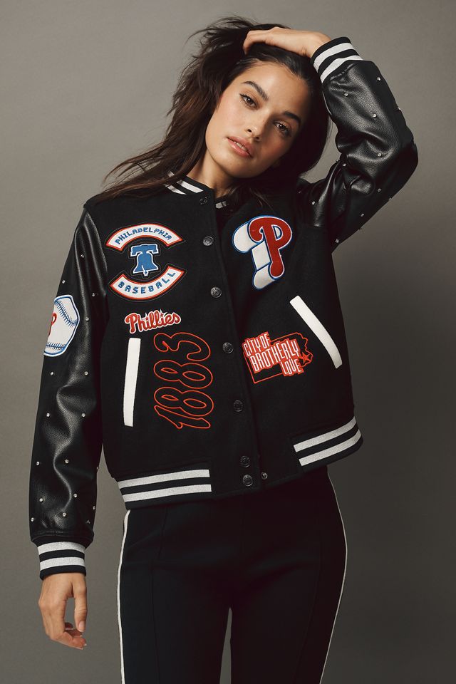 The Wild Collective Phillies Varsity Jacket #1