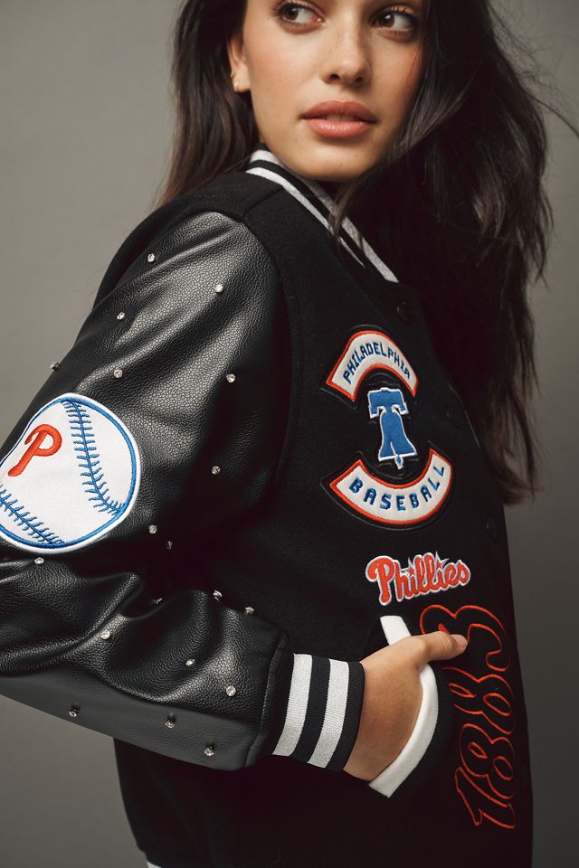 The Wild Collective Phillies Varsity Jacket #3