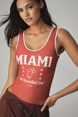 x Anthropologie Graphic Bodysuit