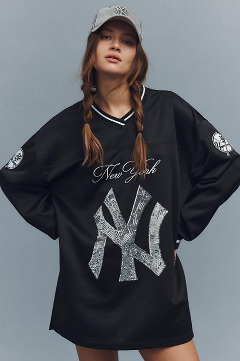 The Wild Collective x Anthropologie MLB Long-Sleeve Mini Dress