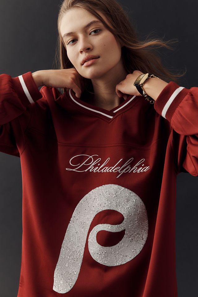 The Wild Collective x Anthropologie MLB Long-Sleeve Mini Dress #4