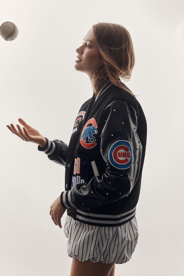 The Wild Collective x Anthropologie MLB Letterman Jacket #2