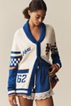 The Wild Collective x Anthropologie MLB Cotton Cardigan Sweater 