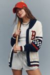 The Wild Collective x Anthropologie MLB Cotton Cardigan Sweater 