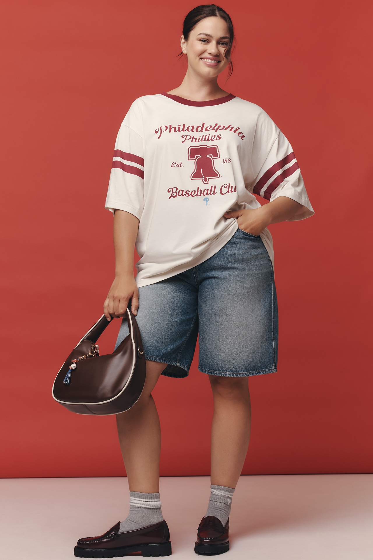 The Wild Collective x Anthropologie MLB Oversized Graphic Tee