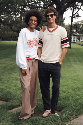 The Wild Collective X Anthropologie Cotton Sweatshirt In Multi