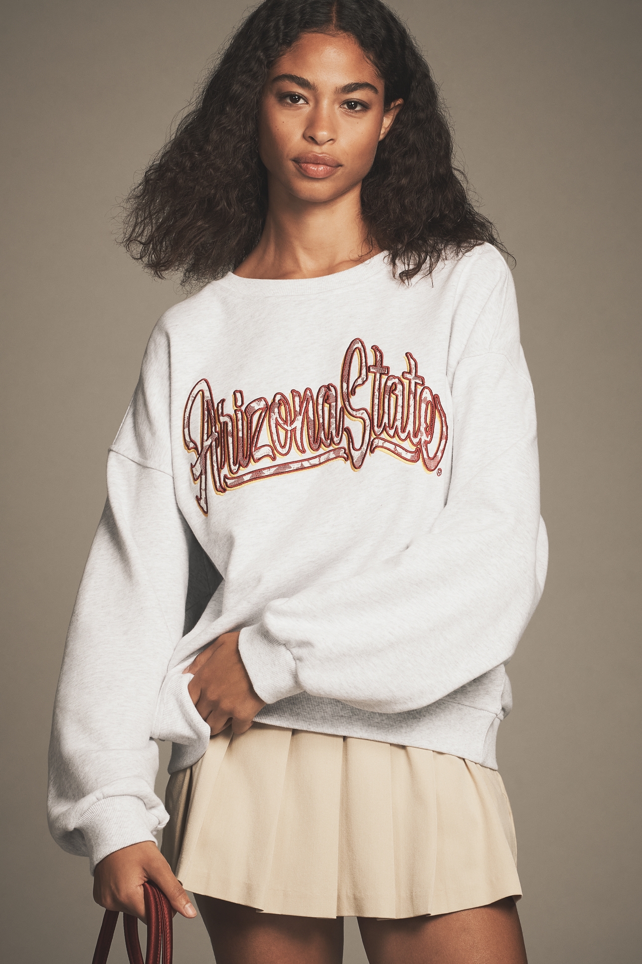 The Wild Collective x Anthropologie NCAA Cotton Sweatshirt