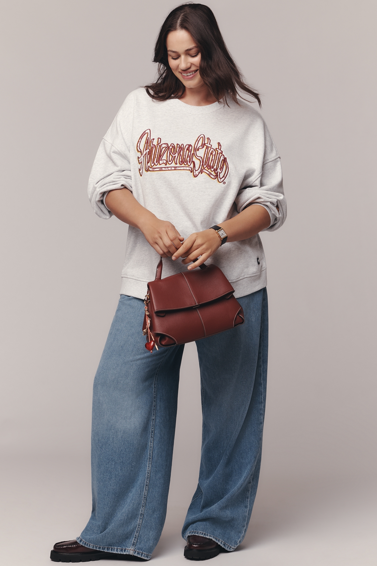 The Wild Collective x Anthropologie NCAA Cotton Sweatshirt