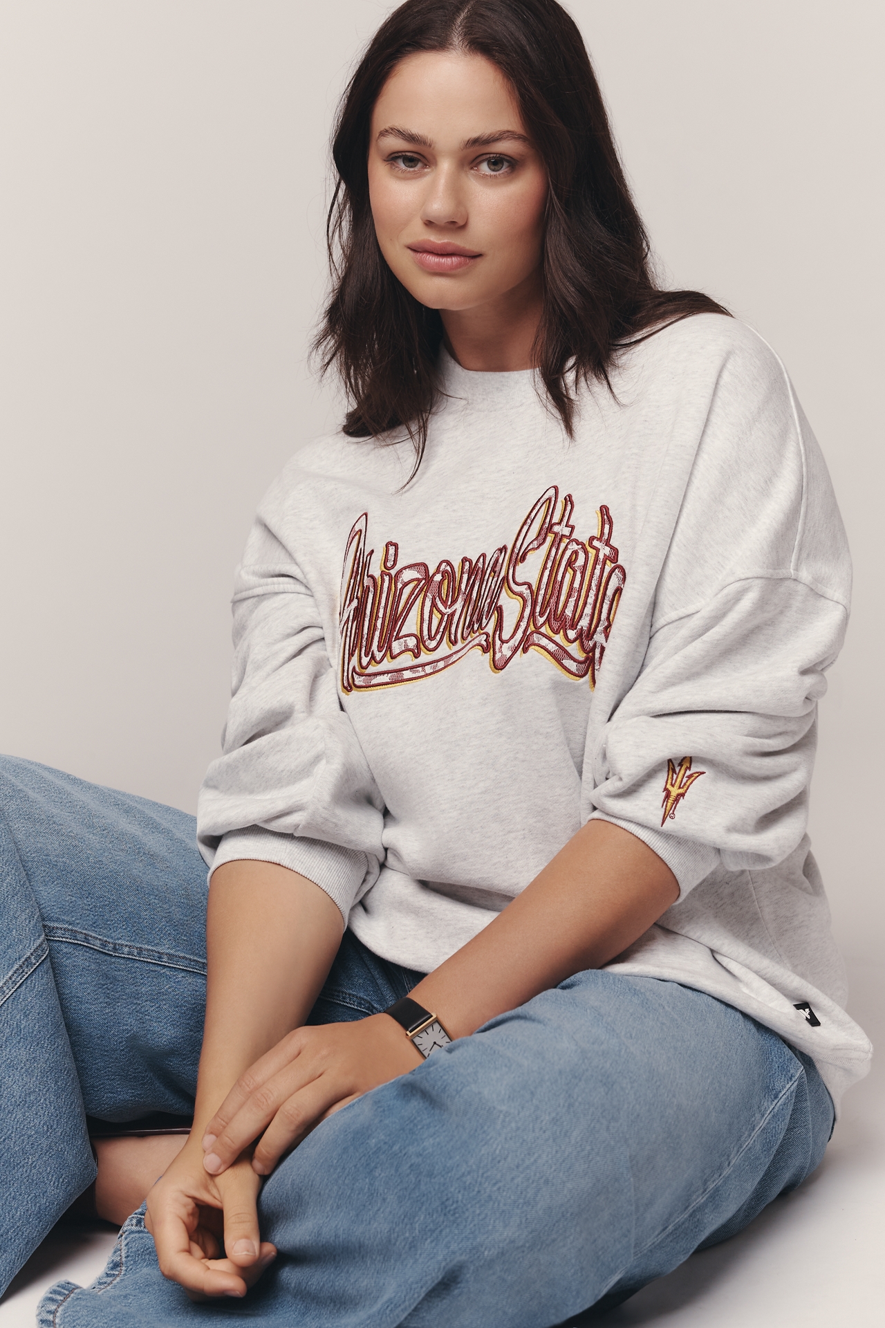 The Wild Collective x Anthropologie NCAA Cotton Sweatshirt