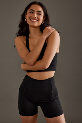 Shorts de Course en Black, taille: S chez Anthropologie - Girlfriend Collective - Modalova