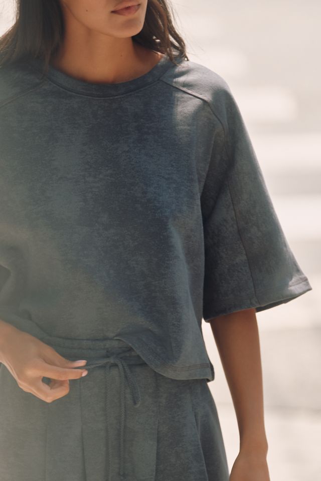 Daily Practice Short-Sleeve Washed Sweatshirt #2