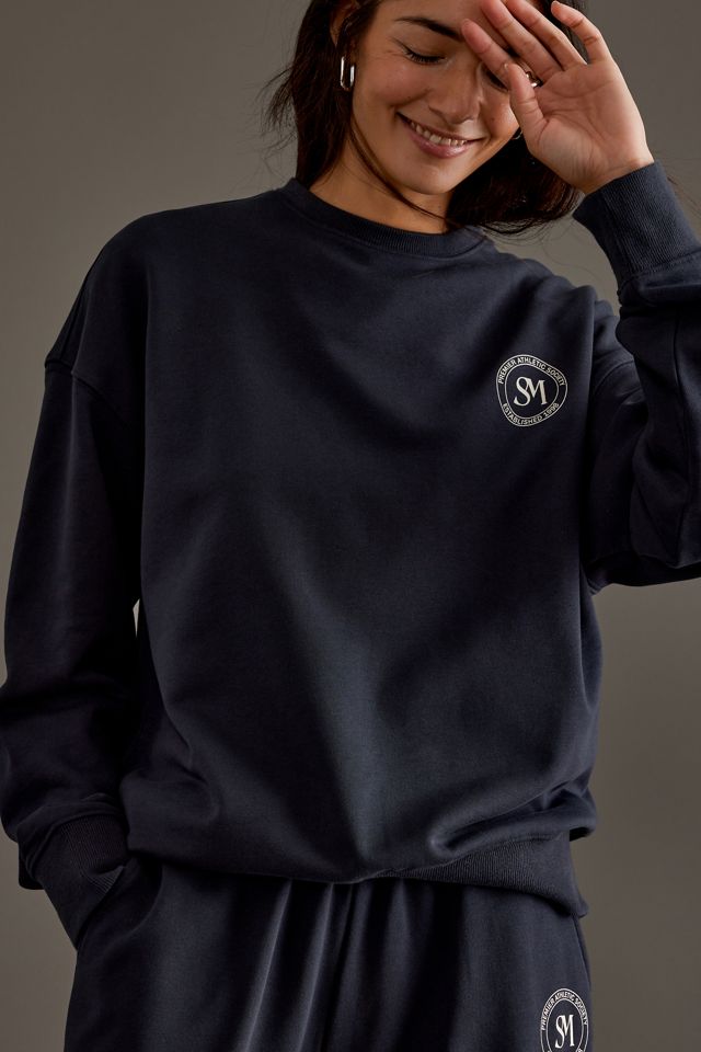 Sunday Minute Logo Crew-Neck Sweatshirt #4