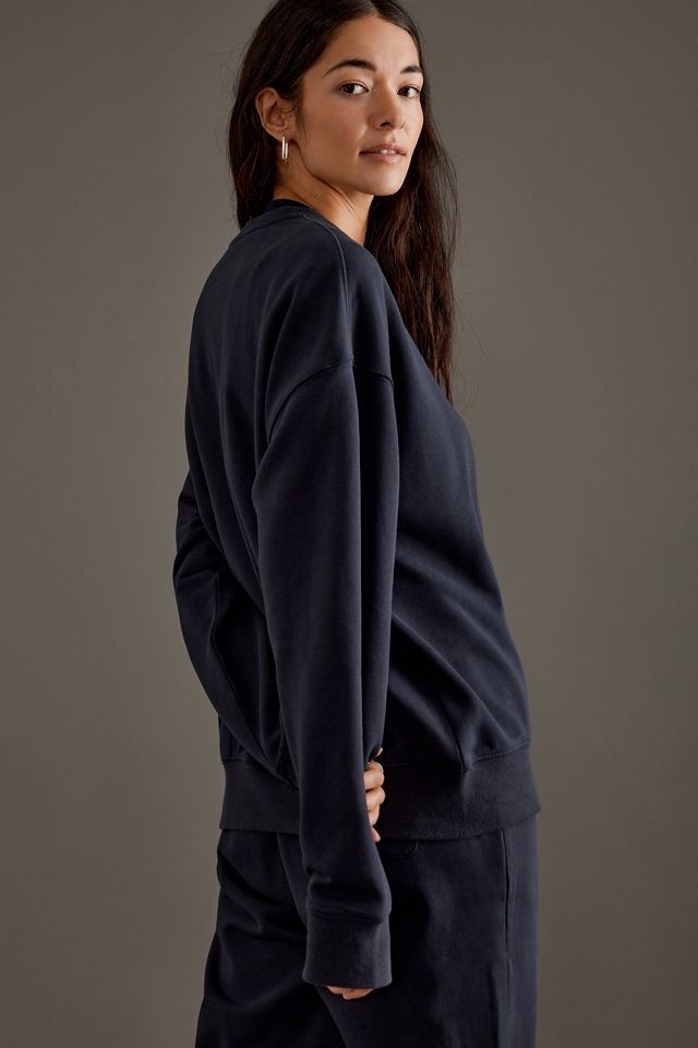 Sunday Minute Logo Crew-Neck Sweatshirt #1