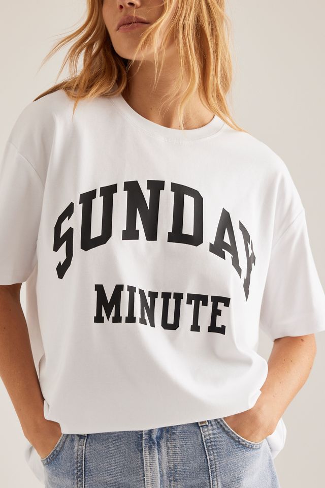 T-shirt oversize Sunday Minute #6