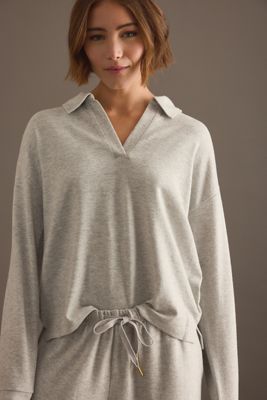 Chelsea Peers Felpa girocollo in maglia di cotone melange