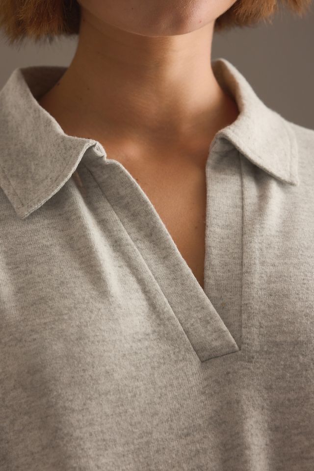 Chelsea Peers Felpa girocollo in maglia di cotone melange #5