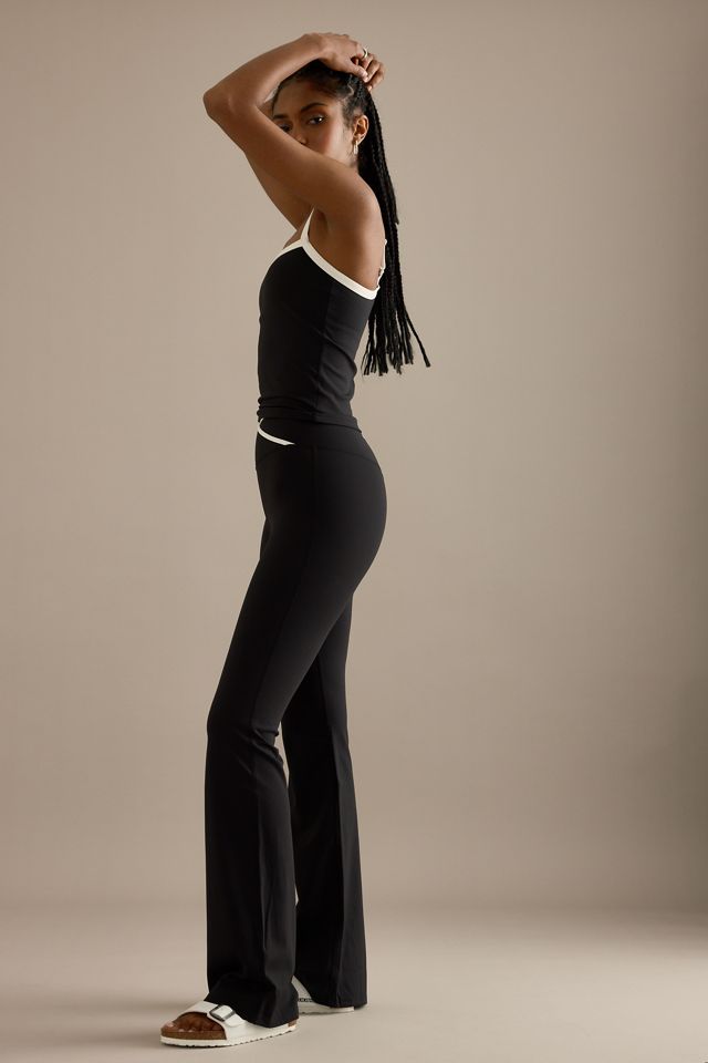 TALA DayFlex Pantalones Acampanados de Talle Alto con Contraste #2