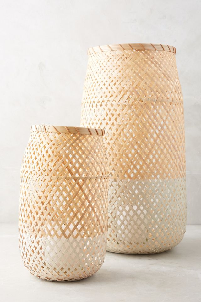 Dinant Wicker Candle Holder #2