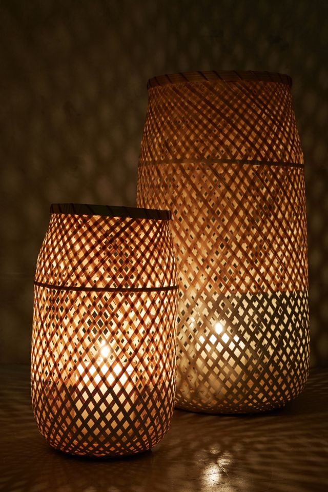 Dinant Wicker Candle Holder #3
