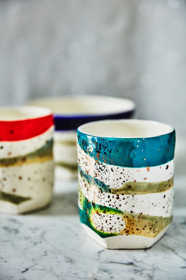 Gold Accent Candle #2