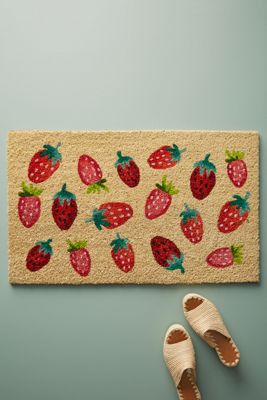 Strawberries Doormat