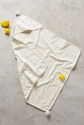 Bunny Dash Hooded Towel