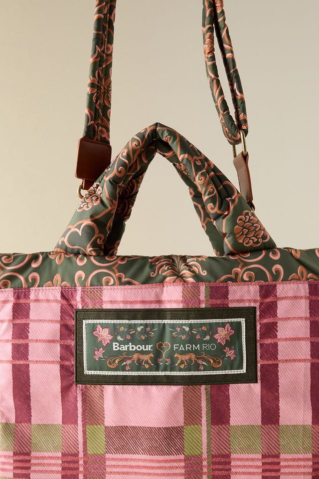 Barbour x Farm Rio Maria-Clara Tragetasche #1
