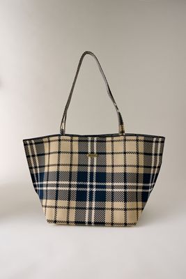 Barbour Layla Tartan Large Tote Bag