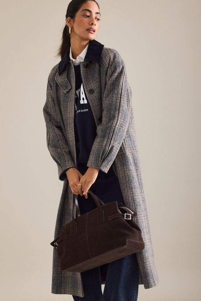 Flattered Lisa Wildleder Bowler Tasche #2
