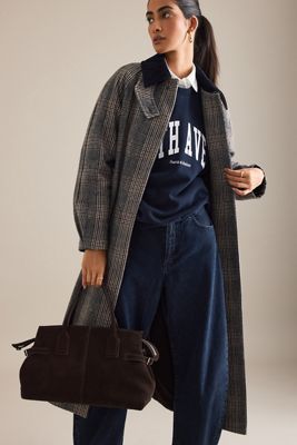 Bolso Bowler Lisa de Gamuza Flattered