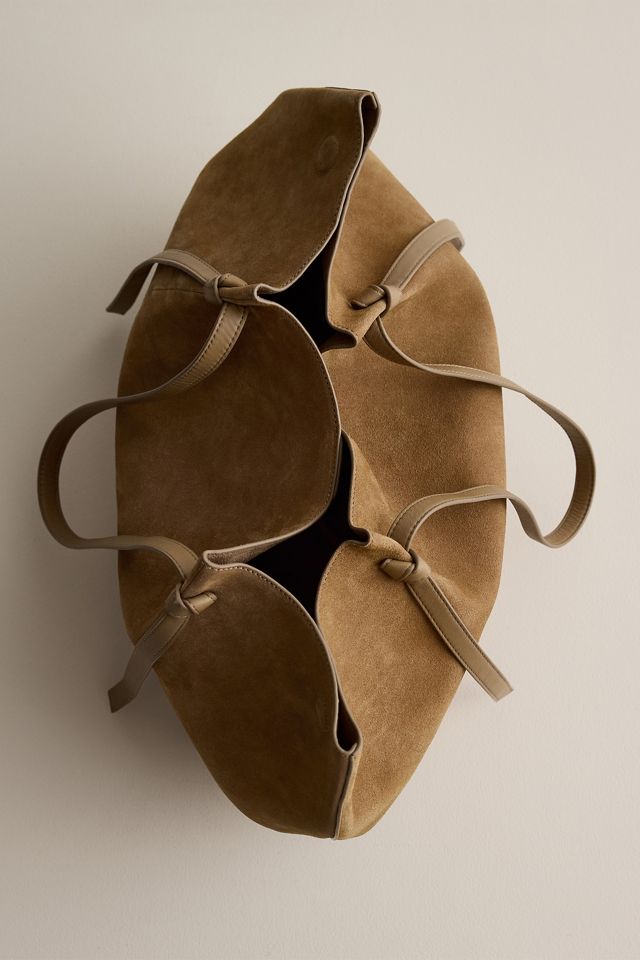 Shopper-Tasche aus Wildleder #1