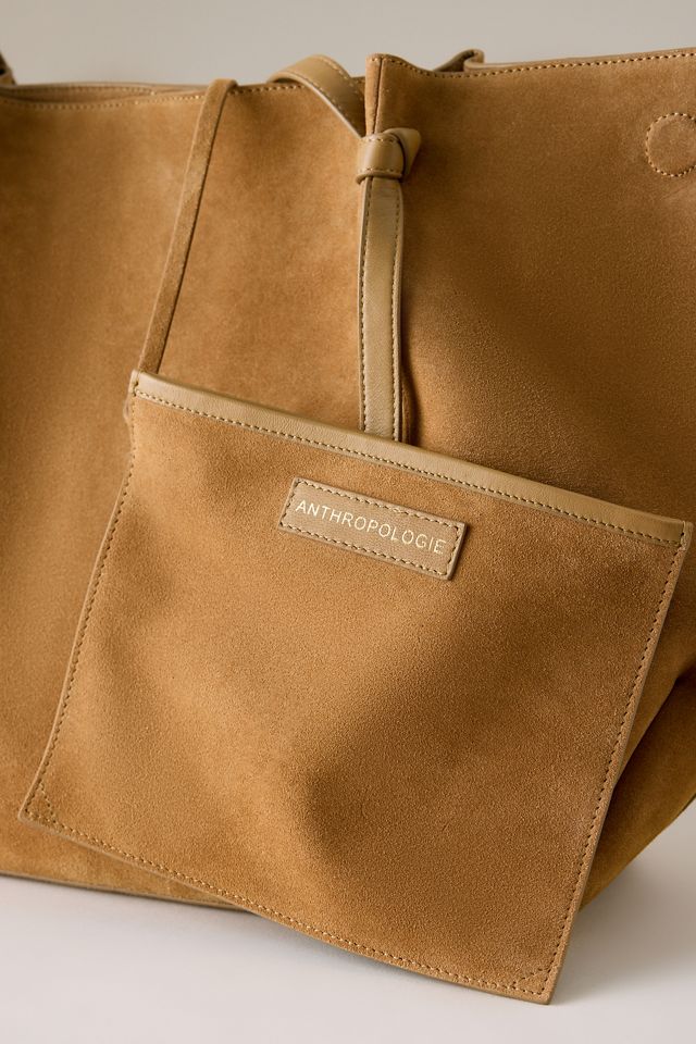 Shopper-Tasche aus Wildleder #3