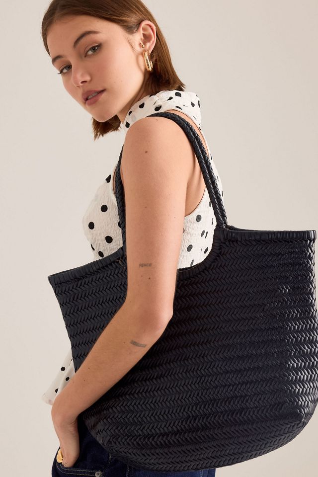 Nola Woven Leather Bag #1