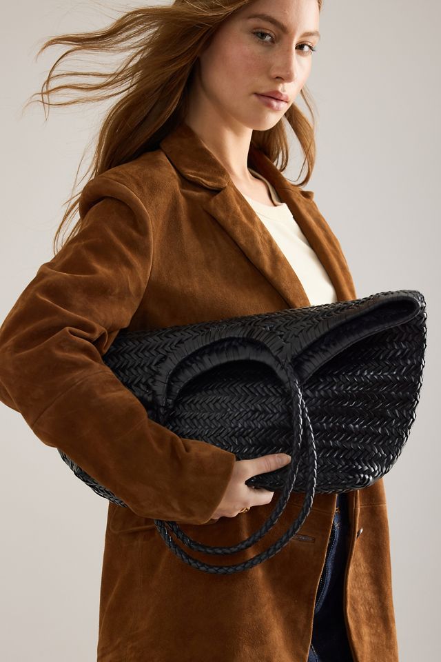 Nola Woven Leather Bag #4