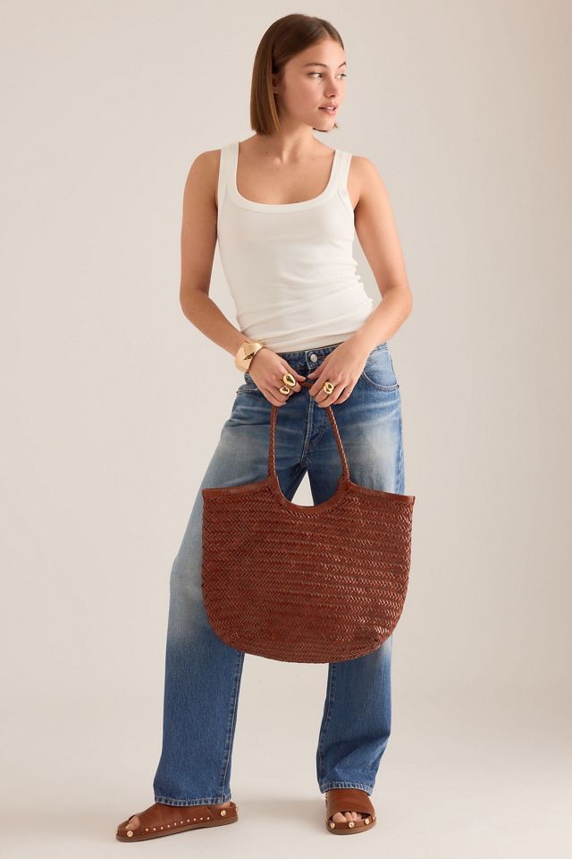 Nola Woven Leather Bag #1