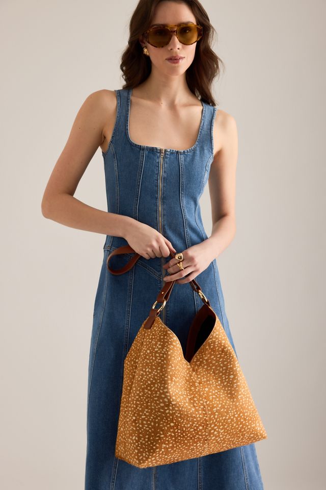 Borsa Hobo con Stampa Cervo #1