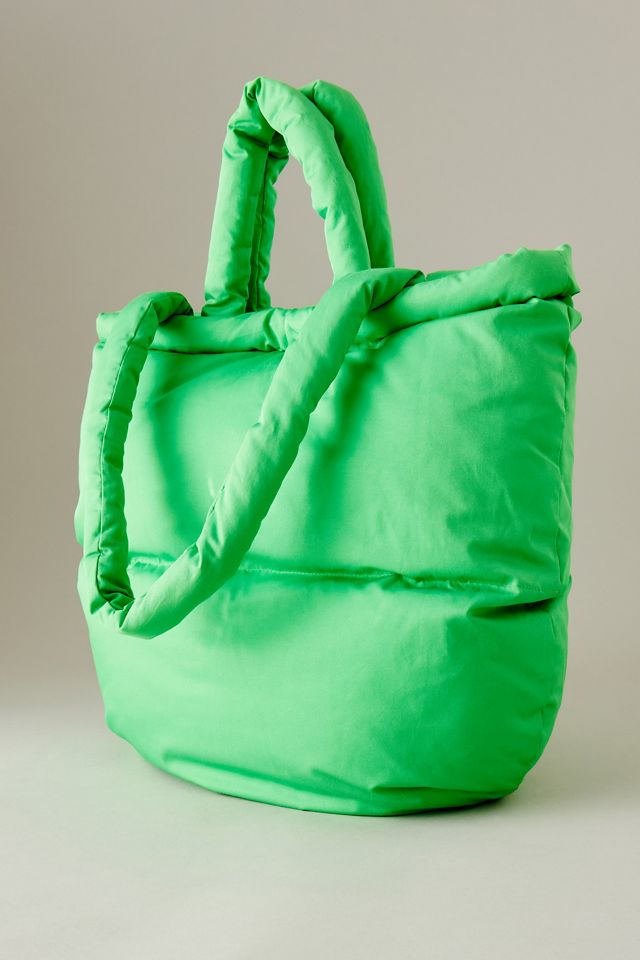 Mads Norgaard Logo Puffer Tote Bag | Anthropologie UK