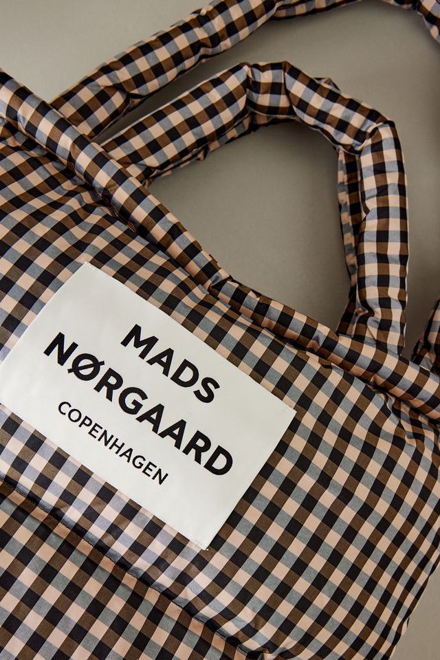 Mads Norgaard Voluminöse Tragetasche mit Logo #1
