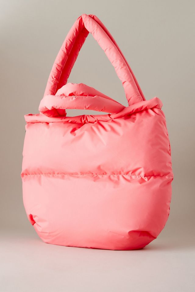Mads Norgaard Logo Puffer Nylon Tote Bag | Anthropologie UK