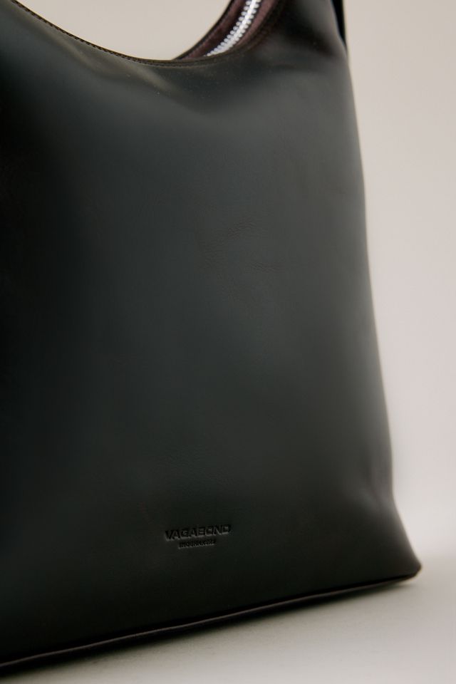 Sac à bandoulière en cuir mini Bari Vagabond #1