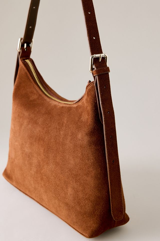 Borsa a spalla in camoscio Vagabond Bari #2