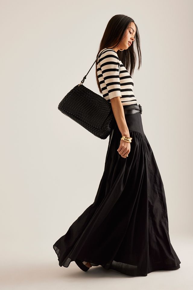 Melie Bianco Woven Shoulder Bag #1